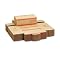 MMF Industries Pack 'n Ship Coin Transport Boxes for Quarters, 500 Dollar Capacity, 50 Boxes per Carton, Orange (240142516)