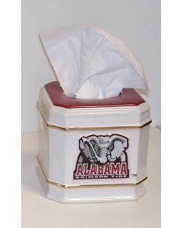 Alabama Crimson Tide Bathroom Tissue Box Cover NCAA College Athletics