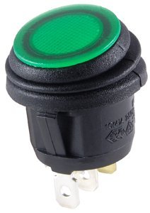 Nte electronics 54-529w waterproof round illuminated ro…
