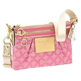 COACH コーチ ポピー オプ アート スウィング ショルダーバッグ ポシェット マゼンタ/ゴールド 43030 BMJGD コーチ ポシェット