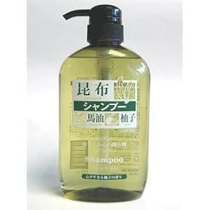 【クリックでお店のこの商品のページへ】昆布&馬油配合 昆布シャンプー