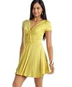   Flyaway V-Neck Dress