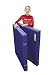 Tumbl Trak Junior Practice Mat, Royal Blue, 3-Feet Width x 6-Feet Length x 4-Inch Height