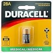 Duracell 6 Volt Alkaline Battery - Case of 72 - Model px28abpk