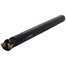 Dorian Tool S-DWLN Round Shank Steel Double Insert Boring Bar, Right Hand Cut, 14" Overall Length, 2" Minimum Bore Diameter, 1-1/2" Shank Diameter