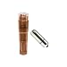Doc Johnson Chocolate Colored Metallic Finish Pocket Rocket Adult Sex Toy Kit