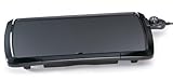 Presto 07030 Cool Touch 20-Inch Electric Griddle, Black