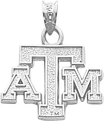 Sterling Silver Texas A&M University Charm Logo New