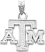 Sterling Silver Texas A&M University Charm Logo New