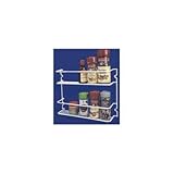 present Grayline 40504, Two Shelf Spice Rack, White