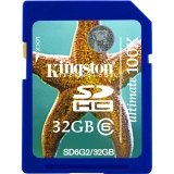 New Kingston Ultimate Sd6g2/32gb Secure Digital High Capacity Ultimate Memo ....