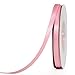 YAMA Double Face Satin Ribbon Roll - 1/4 Inch 25 Yards for Gift Wrapping Ribbons Decorations DIY Crafts Arts, Pink