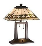 20H Diamond Mission Oblong Desk Lamp