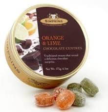Simpkins Orange & Lime with Chocolate Candy Drops