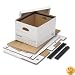 Fellowes 00785 Bankers Box Hang'N'Stor - Letter/Legal - 4 Pack 10.75