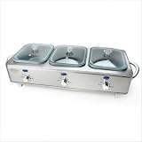 Nostalgia 3 Station Buffet Server S/S BCS998