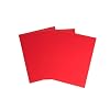 NEPTUN Flock Design rot (B�gelfolie), DIN A4