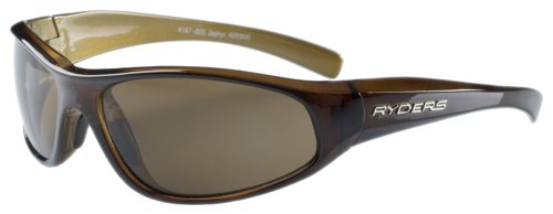 Ryders Eyewear Zephyr Sunglasses, Caramel Frame/Brown Lens