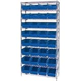 read full review 24x36x74 Chrome Wire Shelving With 32 6