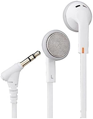 Recomfit® 3.5mm In-ear Headphone Precision Enhanced Bass Earbuds for Iphone Samsung (White)