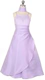 CLEARANCE New Satin Beaded and Embroidered Dress (6 Colors Available) 4 to 12 Girls ~ Flower Girl