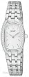 Citizen #EW9960-55A Women's Eco Drive Stainless Steel Swarovski Silhouette Bracelet Watch