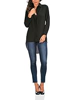 Bleu Marine Camisa Mujer Oscar (Negro)