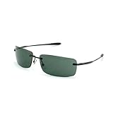 Ray-Ban RB 3344 Sunglasses Styles: Matte Black Frame / Green Lenses, 006-71-6114 Ray Ban RB 3344 Sunglasses Styles: Matte Black Frame / Green Lenses Model 006-71-6114