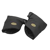 ATV Logic HandGuard Grip Warmer Gauntlets Mitts Black