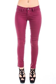 Cello Jeans Non-Riveted Jeans in Plum