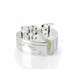 Gund Silver Baby First Tooth First Curl Keepsake Heart Box