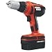 Factory-Reconditioned Black & decker 18V Cordless High Performance Drill Driver With Bag HP18VSB-2