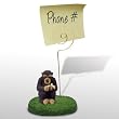 Chimpanzee Chimp with Banana Memo Holder Desk Decor