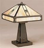 11'' Pasadena Table Lamp with Oak Tree Filigree