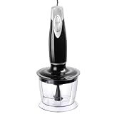 Produkt-Bild: 300W Edelstahl P&uuml;rierstab Set Zerkleinerer Schneebesen + Mixbeh&auml;lter Stabmixer