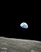 Set of 2 NASA Space Prints: Blue Marble (Planet Earth from Space) and Earth Rise 16x20 inch Prints