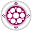 YAK Fleur Metal Core Wheel Purple 110mm with Bearings