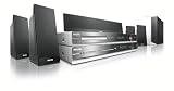 Philips HTS 5710 Heimkino-System (DivX-zertifiziert, HDMI, USB-Anschluss, 160 GB Festplatte) schwarz/silber - 