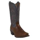 ARIAT Legend Western Cowboy Boots 10 EE True to size Amber Denim Mens by Ariat