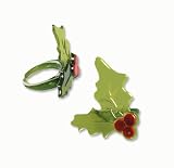 Holiday Holly Cake Decorating Rings