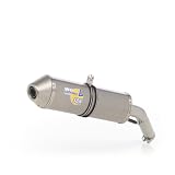 LeoVince Part# 7188A SBK Oval EVOII Titanium With Conical End Cap Exhaust