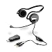 Plantronics Audio 645 USB Headset and microphone for PC - Mac Computers