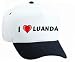 I Love Luanda White Cap