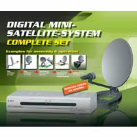 Comag Mini Satellite Carry Boxed System with 12v Receiver - Satgear version