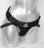 SpareParts Joque (double strap) Harness - Black Size A - Belt 20-50inch hips