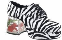 Adult Fish Tank Platform Shoes (Size:Large 12-13)