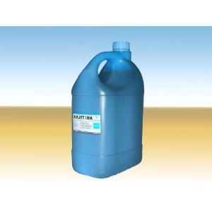1 Gallon (128oz) Cyan bulk refill ink for HP printer color Cartridges