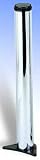 34-1/4 Thicker 3-1/8 Diameter Leg - Brushed Steel
