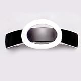 Caravan Black/White Combo Mode Hump Barrette 4-1/2