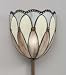 Pin up Plug in Lamp in Bronze, Tiffany shade Image